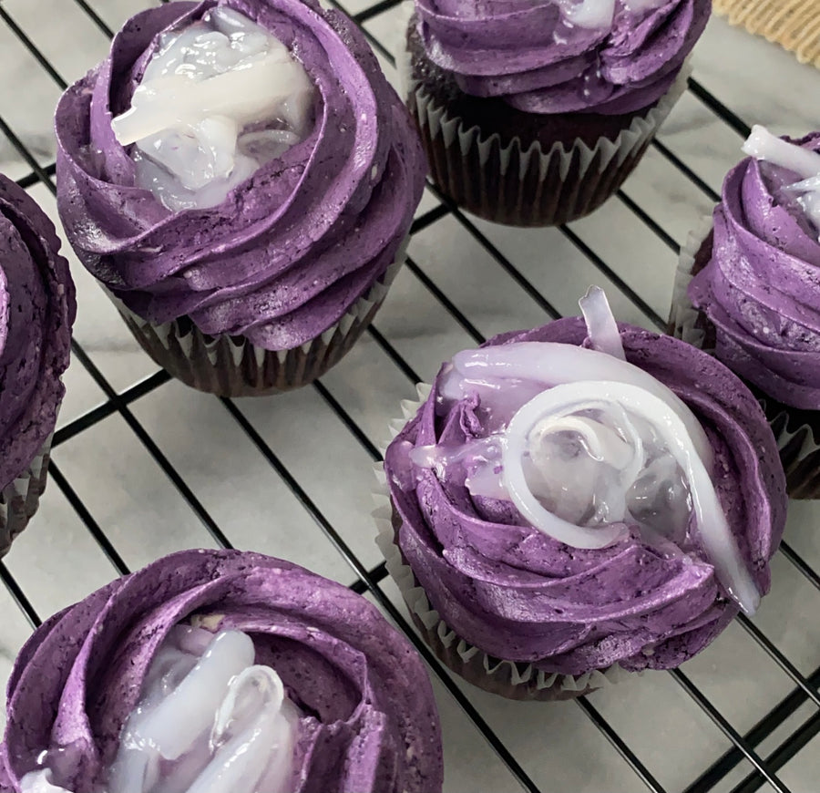 UBE MACAPUNO CUPCAKES