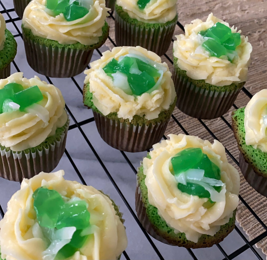 BUKO SALAD PANDAN CUPCAKES