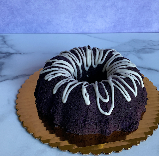UBE BUNDT CAKE